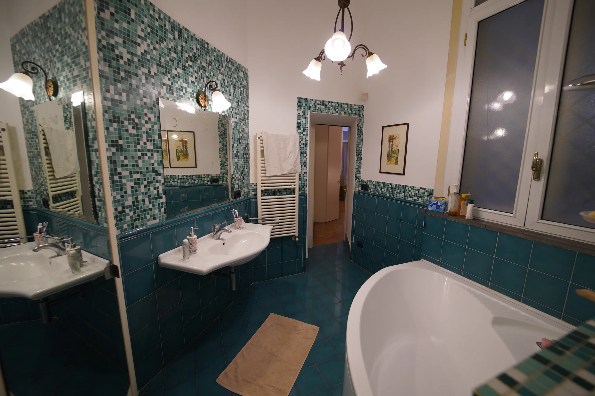 Camera Giò – Bagno, doppio lavabo